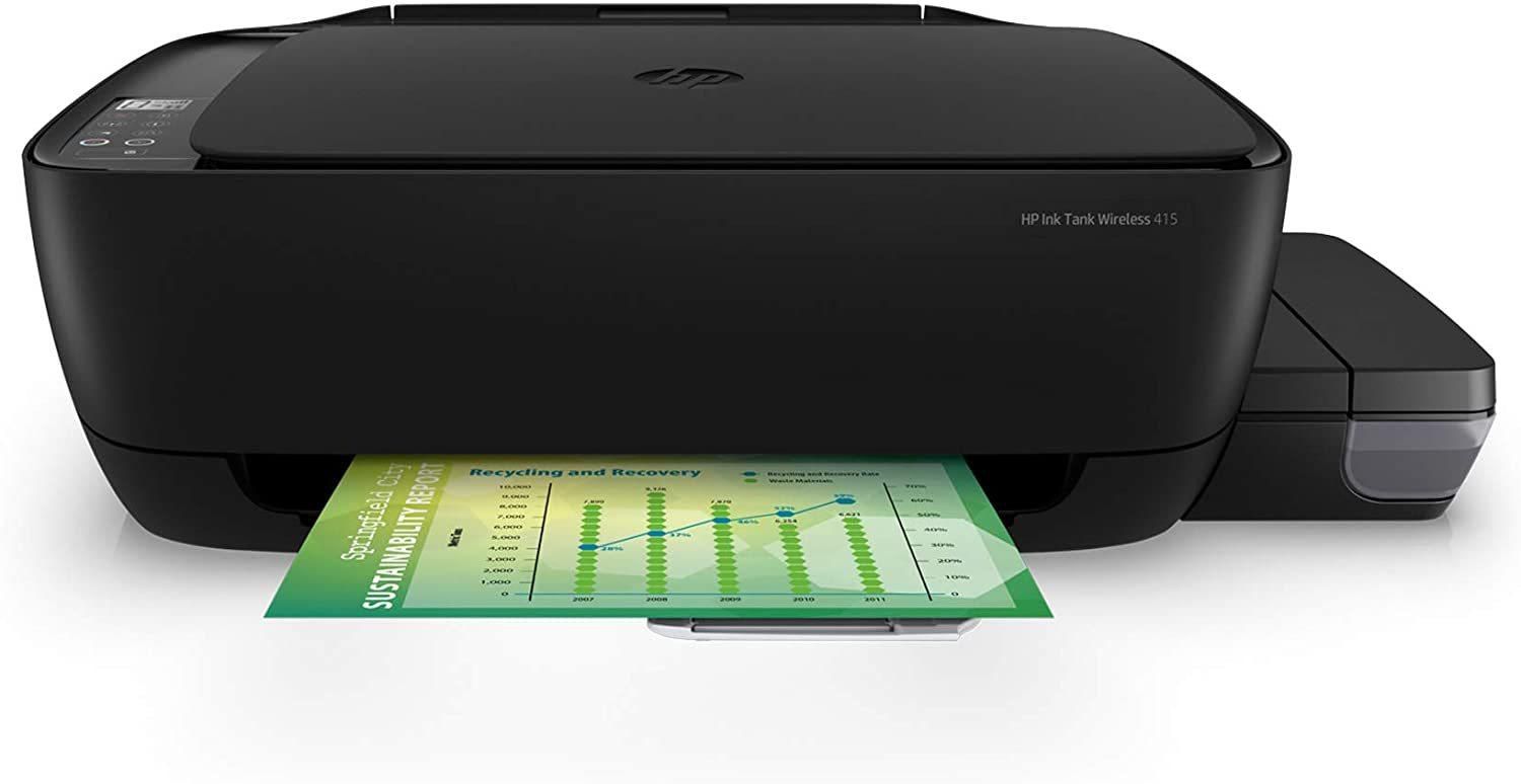 HP Ink Tank 415 Wireless All-In-One Printer, Black - Z4B53A