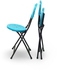 SunBoat Commerce Portable Folding Prayer Chair – Turquoise Blue ‎‎Color