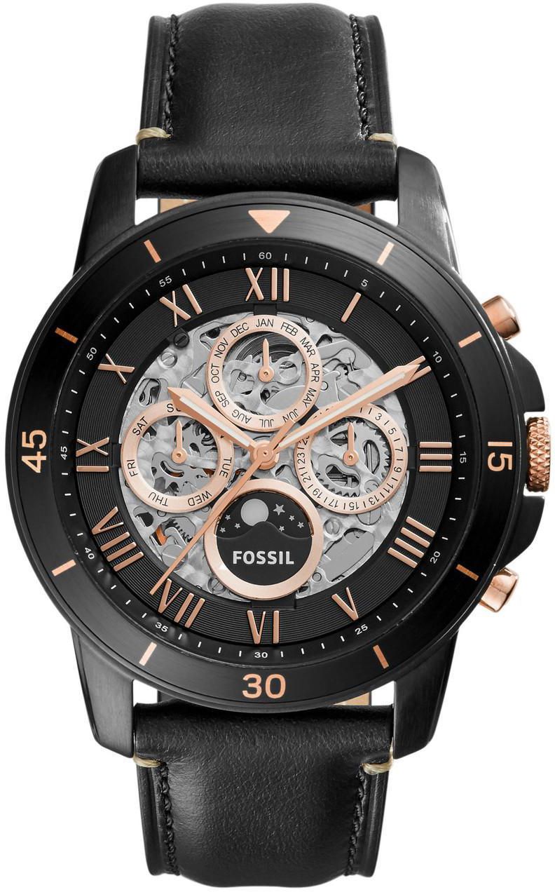 Fossil Men's Grant Sport Multi Function Automatic Watch ME3138 (Black)