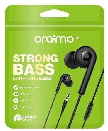 Oraimo Strong Bass, HD Sound Earphone + Mic