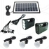 Complete Solar Kit with LED Lights and Phone Multi Charger