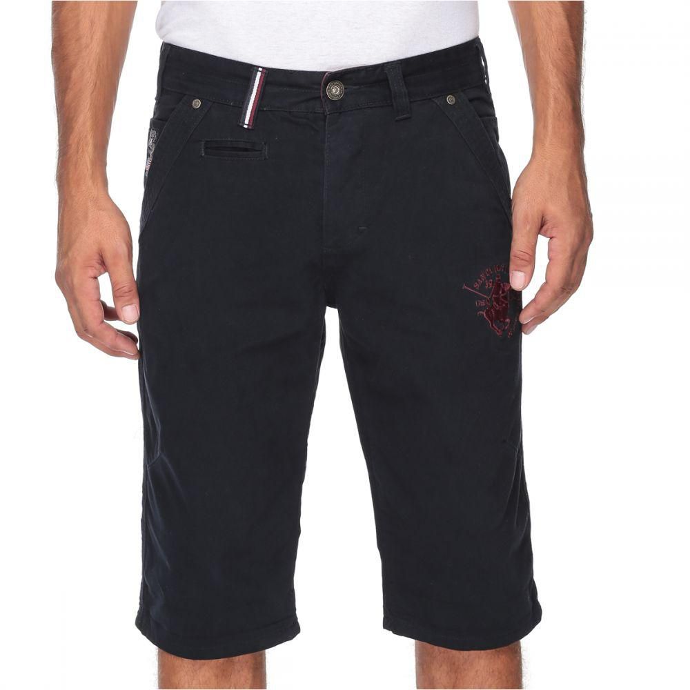 Santa Monica M609175C Tedwick Flat Front Shorts for Men - 36 US, Navy
