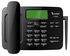 Bontel T1000, Wireless Desktop Phone, Sms Feature- Black