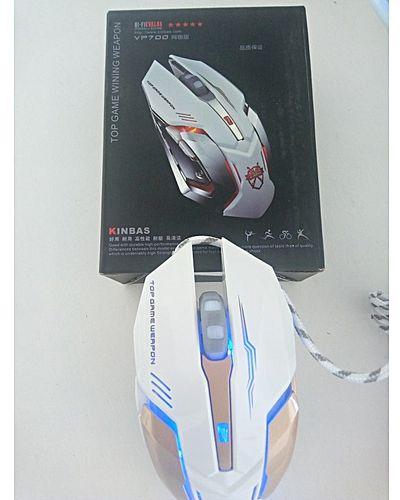 Generic KINBAS Mechanical Gaming Mouse w/ light (VP700)
