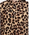 Femina Leopard Blouse - Black & Brown