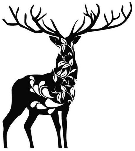 kazafakra Decorative Deer Wall Sticker