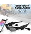 Bluetooth Smart Sunglasses with Wireless Earphones Attached for Handsfree Calling
