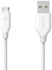 PowerLine+ Data Sync Micro USB Charging Cable White