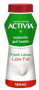 Activia Fresh Laban Low Fat 180ml