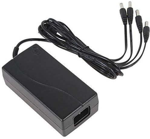 DC 12V 5A Power Supply Adapter 4 Split Power Cable for CCTV Security Camera DVR