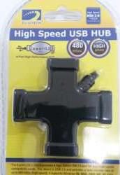 Twinmos 4 Ports High Speed USB Hub | EzeeHUB-24P