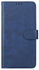حافظة هاتف جلدية Realme GT5 Pro (أزرق)