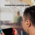 HyperX Earbuds Custom In Ear Headphones - Yellow for Portable Gaming with Mic for Nintendo Switch and Mobile Gaming