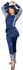 Burkini Swimsuit For Girls 4520-navy Blue