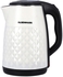 Olsenmark Electric Double Layer Kettle, 2.5L - Stainless Steel Interior Body - Cool Touch Plastic Outer Body - On/Off Switch With Light Indicator - 1500-1850 Watts Power - Flat Base   2 Years Warranty