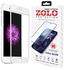 Zolo 9d Tempered Glass Screen Protector For Apple Iphone 8plus  White/clear