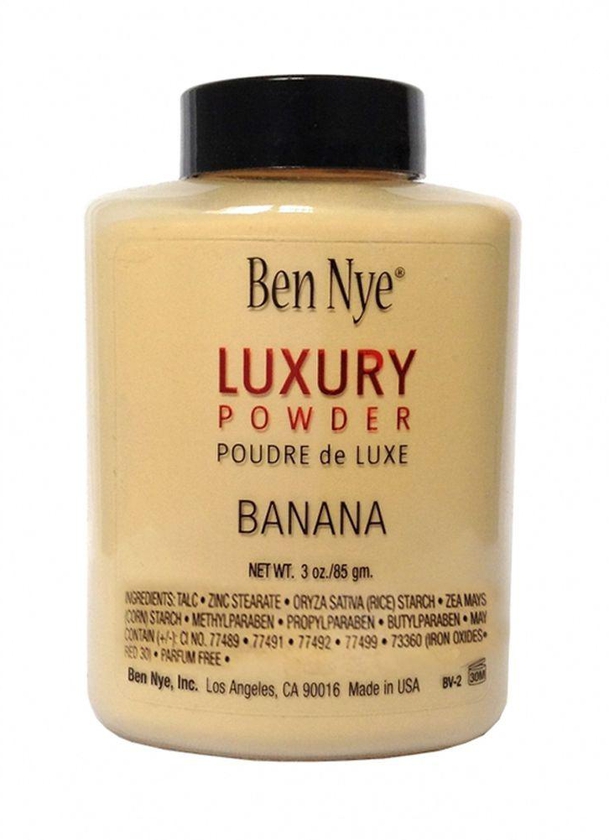 Banana Luxury Powder-LARGE 3.0 oz.-By Ben Nye