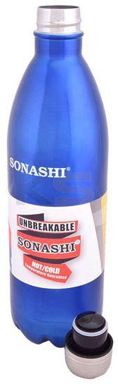 Sonashi 1.00 Ltr Vacuum Flask Bottle Hot & Cold Blue (SVB-1002)