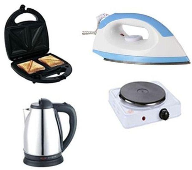 Toaster+Electric Cooker+Iron+Kettle