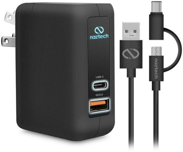 Quick USB-C Wall Charger Black