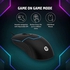 HP Wired Gaming Mouse 7 Color LED Light DPI Control M100, Black