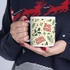 Christmas Mistletoe And Quotes Pattern Mug
