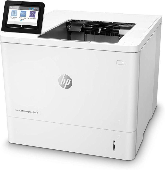 Hp LaserJet Enterprise M611dn Monochrome Printer With Built-in Ethernet & 2-sided Printing