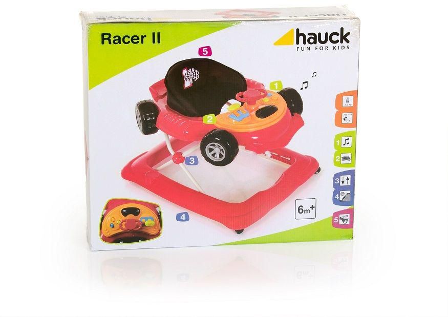Hauck Racer II Baby Walker - Black Flag - 644102