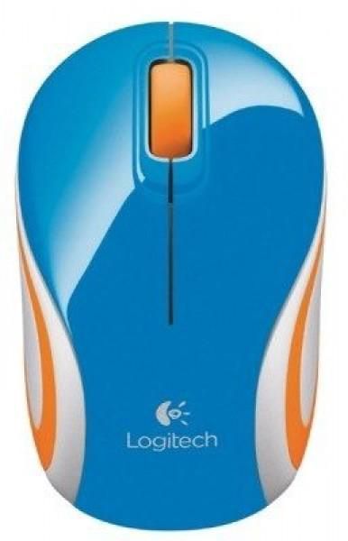 Logitech 910002733 M187 Wireless Mini Mouse Blue