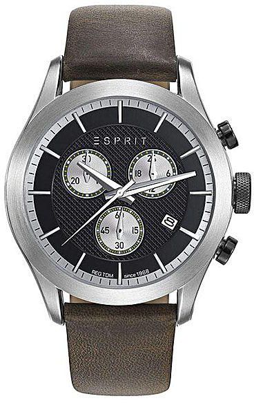 Esprit ES108411001 Leather Watch - Brown