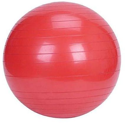 Resist Gym Ball Red - 55CM(PP-GB55CM)_ with two years guarantee of satisfaction and quality