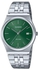 Casio Quartz Analog Unisex Green Dial Stainless Steel Unisex Watch MTP-B145D-3AV
