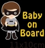 Baby On Board Superhero Safety Sign-Bat Woman