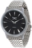 Stylito Men's Black Dial Metal Band Watch
