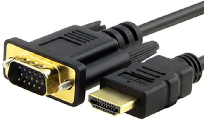 VGA to HDMI Cable M/ M 5 FT/ Black