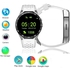 Kingwear KW88 3G WiFi Smartwatch Cell Phone Android 5.1 with Bluetooth WiFi Pedometer - Silver