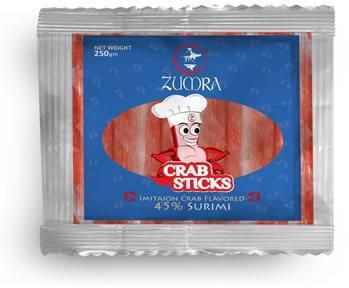 Crab Sticks 250 gm, Surimi 45%