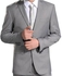 Slim fit Jacket light grey - L