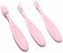 Babyono - Baby Toothbrushes Pink- Babystore.ae