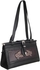 Kanz Women's Genuine Leather Handbag - Black - Ka-B1125