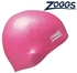 Zoggs Swim Cap Easy Fit Silicone Pink One Size