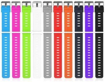 10-Piece Replacement Band Set For 20mm Smart and Traditional Watch Multicolour