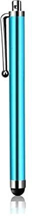 Capactive Stylus Pen For Apple iPad 4 Mini iPhone 5 iPod Touch Samsung Note 2 N7100 S3 Nexus i9250 HTC One X V S 8X Nokia Lumia 920 820 Sony Ericsson LT26I Xperia S Xperia X12 Arc S -(Light Blue