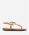 Shoe Room Casual Sandals - Gold