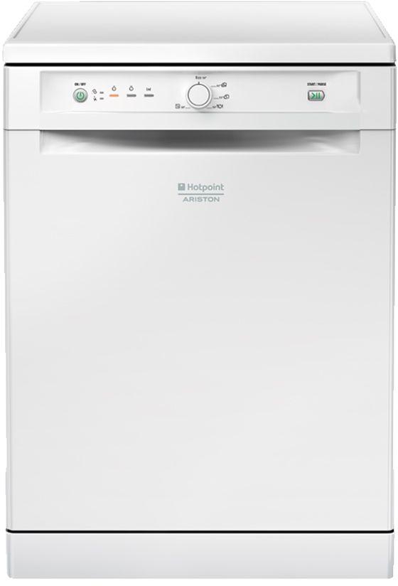 Ariston Freestanding Dishwasher, 13 Place Settings, 60 cm, White - LFB5B019AEU