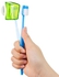 Flipper - 2 In 1 Green & Purple Toothbrush Holder - Flr-Bs-Gn-Pp