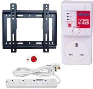 (SPECIAL OFFER )Generic 14-42 TV Wall Bracket+TV Guard+FREE 4Way Extension