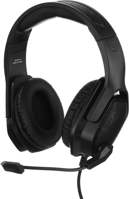 Game Master, Wired headset, 3.5mm, Black