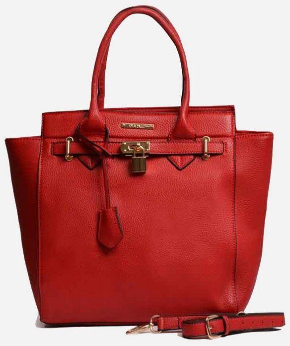 Club Shoes Tote Bag - Red