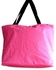 Fashion Womens Pink Canvas Ankara Handbag With Pouch